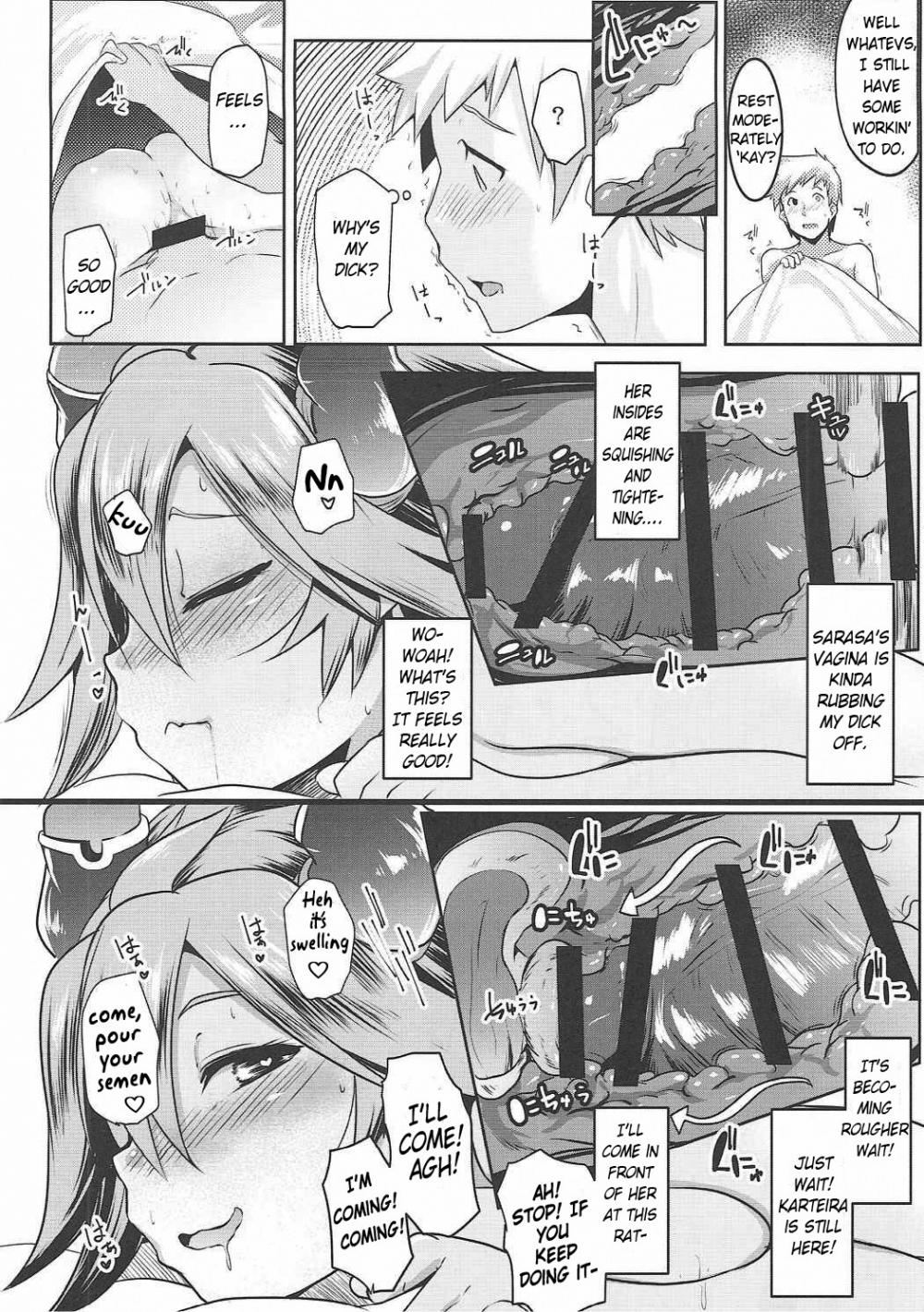 Hentai Manga Comic-I'm Bothered by Sarasa's Breast So I Can't Focus!-Read-17